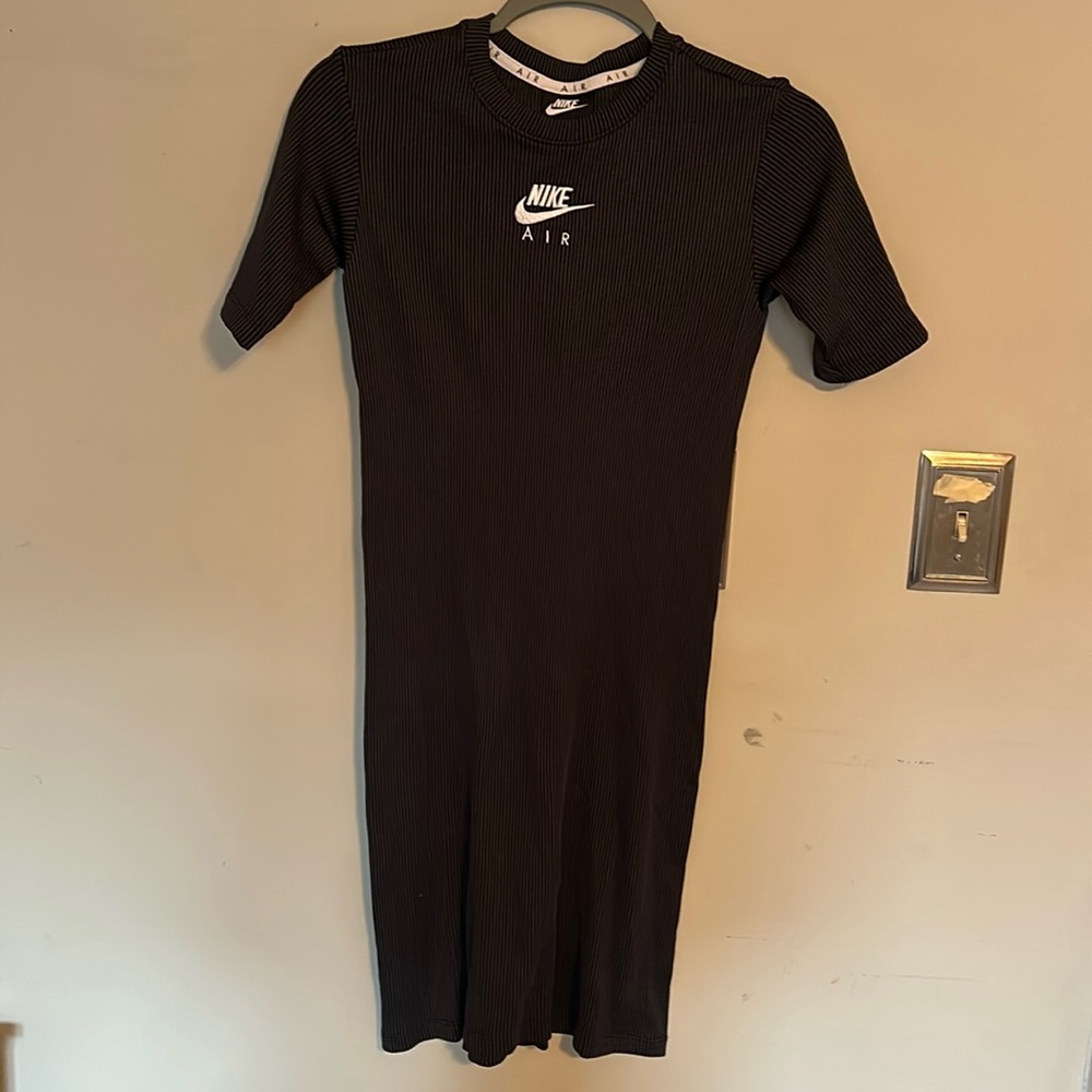 Nike bodycon shirt dress